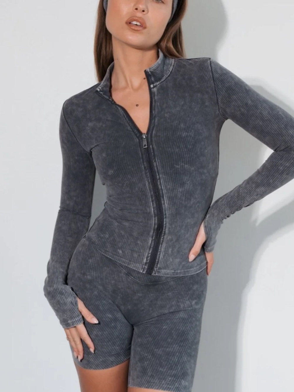 Cloud II Rib Basic Jacket Iron Wash - Picture 7 of 13